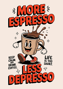 More Espresso, Less Depresso