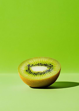 Kiwi Fruit Half