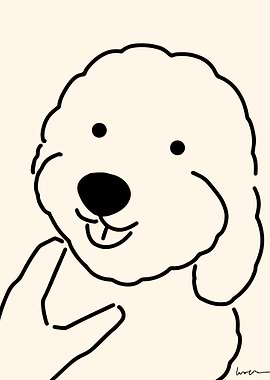 Adorable Poodle 🐶 illustration - 6