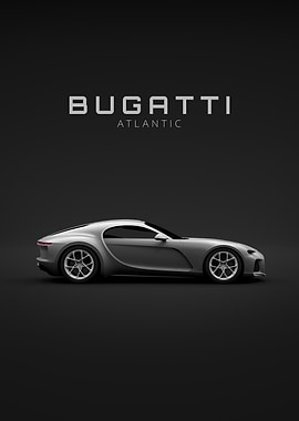 Bugatti Atlantic (concept car) - Grey - Specs
