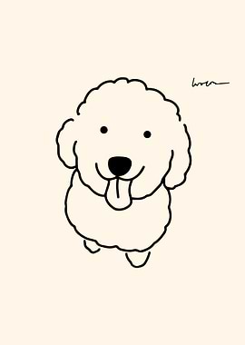 Adorable Poodle πΆ illustration - 5