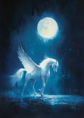 The Moon Call to Pegasus