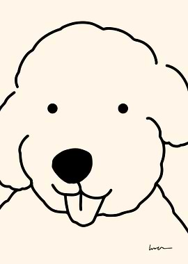 Adorable Poodle 🐶 illustration - 3
