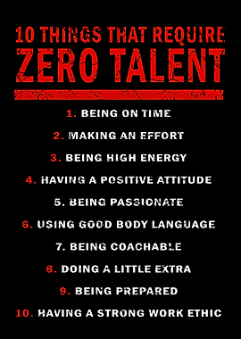 10 Things That Require Zero Talent