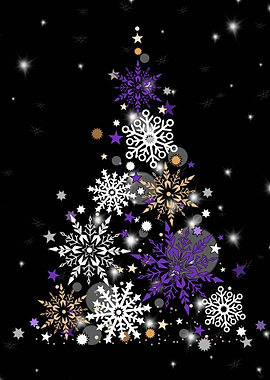 Snowflake Christmas Tree