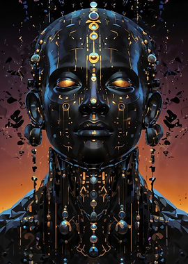 Cybernetic African Queen