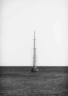 Sailboat on Calm Sea