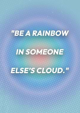 Rainbow Quote