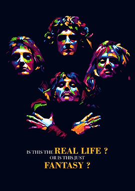 Legendary Rock Band Pop Ar