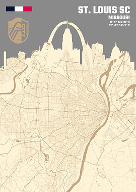 American football St. Louis Sc Missouri