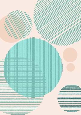 Midcentury Modern Abstract Geometric Art