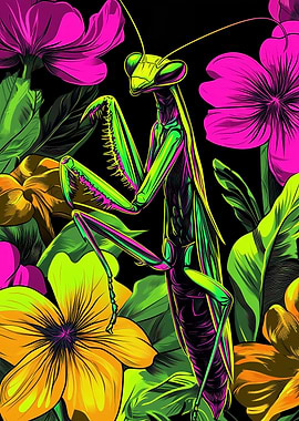Neon Mantis