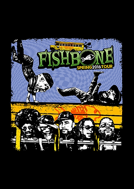 Fishbone Spring 2016 Tour Poster