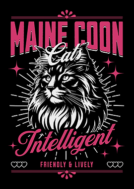 Maine Coon Cat Design
