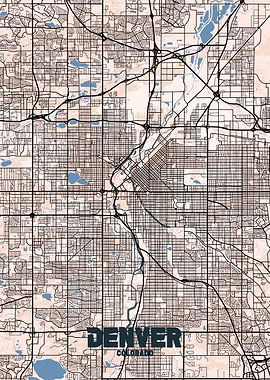 Denver City Map