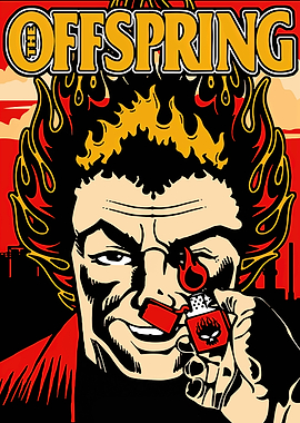 The Offspring Band Poster