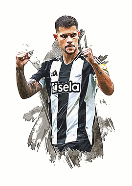 Bruno Guimaraes Celebration