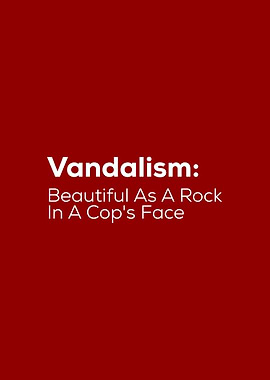 Vandalism Poster