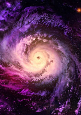 Cosmic Spiral Galaxy