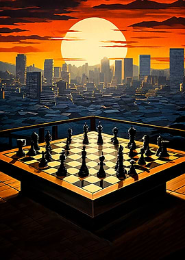 Chessboard Cityscape