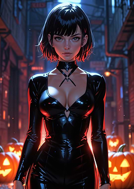 Black Catsuit Halloween