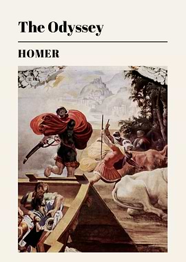 The Odyssey Book Cover Art
