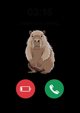 Capybara Calling