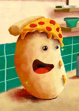 Pizza-Head Potato