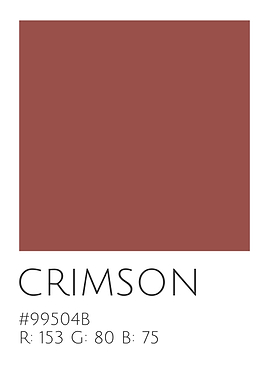 Crimson Color Palette