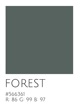 Forest Green Color Palette