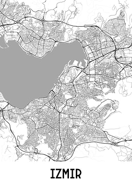 Izmir City Map