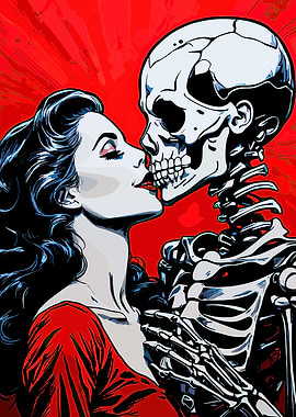 Skeleton Kiss