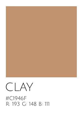 Clay Color Palette