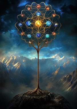 Mystical Tree of Orbs