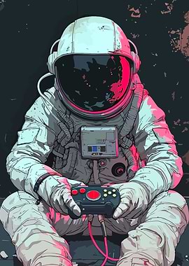 Astronaut Gamer