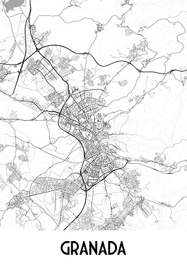 Granada City Map