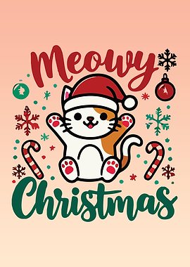 Meowy Christmas - Cute Fes