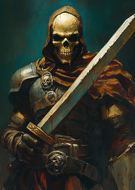 Skeleton Warrior with Sword
