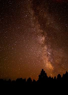 Milky Way Night Sky