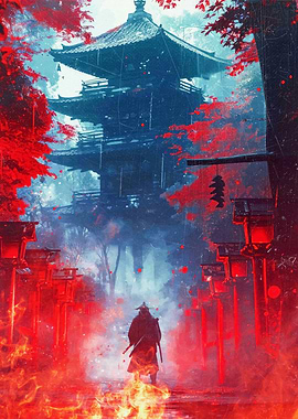 Samurai in Fire and Rain