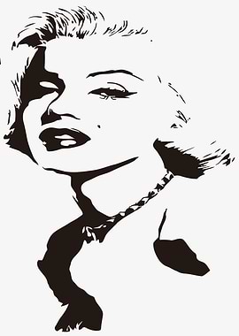 Marilyn Monroe Silhouette