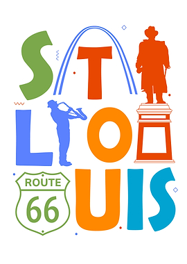 St Louis Souvenir Saxophone Jazz Music Men Missouri St Louis