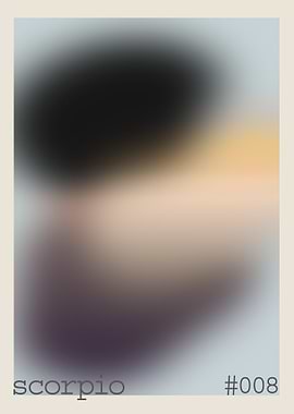 Scorpio Zodiac Sign Abstract