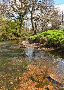 RIver Noe near Edale in the Peak District