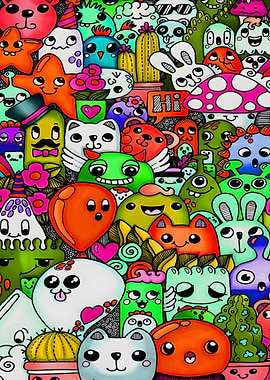 Cute Doodle Creatures