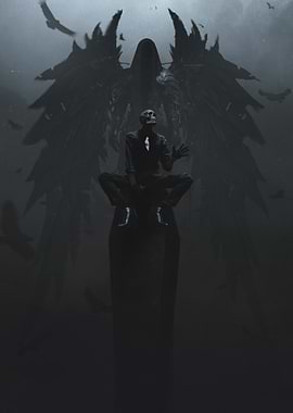 Skeleton Man and Angel of Death