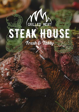 Steak House Logo