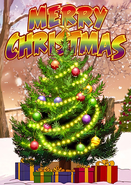 Christmas Tree with Gifts