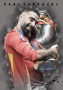 Dani Carvajal Watercolor Art