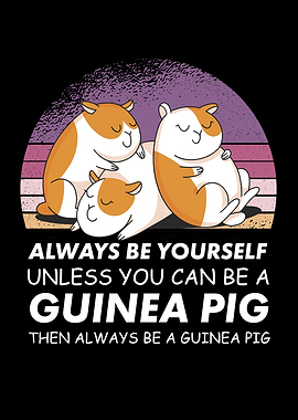 Guinea Pig Quote Design